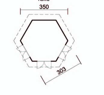 PAVILIONS ΠΑΧΟΥΣ ΤΟΙΧΟΠΟΙΙΑΣ 28 mm, 34 mm & 44 mm 34 mm ÄéÜìåôñïò 303 cm 3 4øïò ðëåõñéêþò ôïé ïðïéßáò 227 cm 336 cm