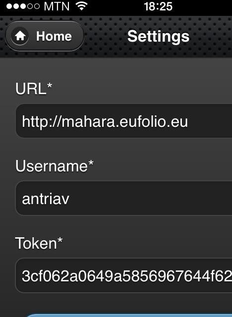 Portfolioup! preferences http://mahara.eufolio.