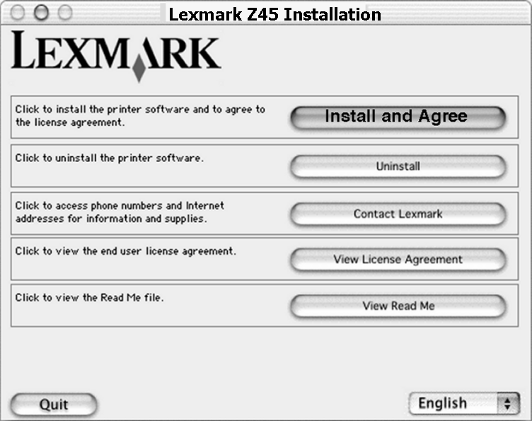 Mac OS X Ýêäïóç 10.0.3 Ýùò 10.1 1 Êëåßóôå üóåò åöáñìïãýò ëïãéóìéêïý äåí ñçóéìïðïéïýíôáé. 2 ÔïðïèåôÞóôå ôï CD ìå ôï ëïãéóìéêü ôïõ åêôõðùôþ.