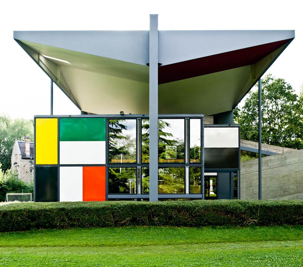 Εικόνα 2.1.2: Centre of Le Corbusier, νοτιοανατολική όψη.