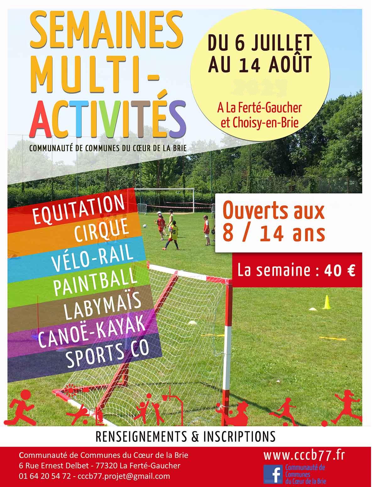 Vrai? Faux? Σωστό; Λάθος; ACTIVITÉ 5 VRAI FAUX 21a. On peut faire différents sports. A. B. 22a. Toutes les activités sont organisées en été. A. B. 23a.