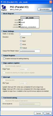 6 Ρυθμίσεις του Audio & Video Configuration για την κάμερα και του PIO για την λειτουργία της κάμερας. 3.