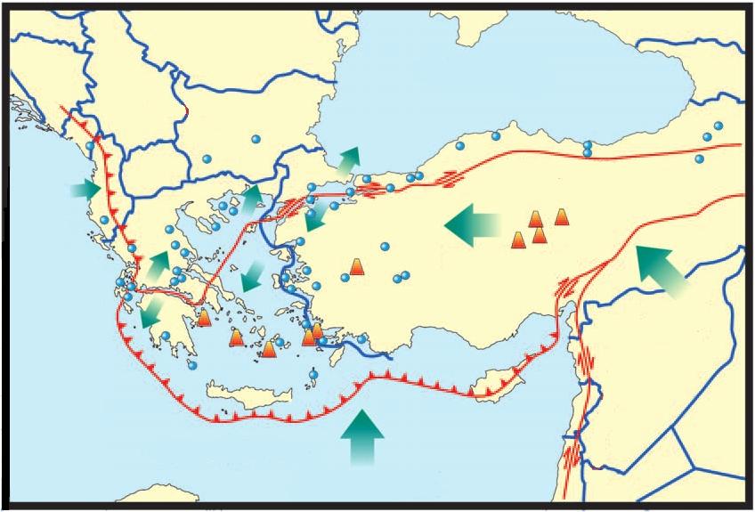 ΜΑΘΗΜΑ 8 H γεωλογική ιστορία της Ελλάδας Σ αυτό το μάθημα θα μάθω Για τη γεωλογική ιστορία της χώρας μας. Για τον τρόπο με τον οποίο διαμορφώθηκε το ελληνικό ανάγλυφο.