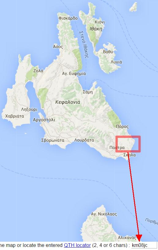 Σελίδα 29 Εύρεση του QTH Locator. Πολύ εύκολος τρόπος εύρεσης του QTH Locator. Ένα πολύ συνηθισµένο πρόβληµα για πολλούς νέους συµµετέχοντες στον διαγωνισµό, είναι η εύρεση του QTH Locator.