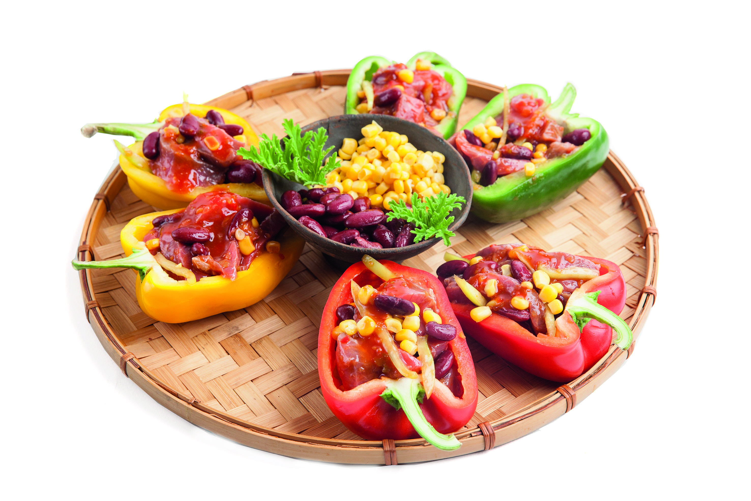 ΜΟΣΧΑΡΑΚΙ ΜΕΞΙΚΑΝΙΚΗ ΤΗΓΑΝΙΑ 1kg µοσχαράκι σε λωρίδεσ 200g Σάλτσα Mexico κωδ 55027 15g Καρύκευµα Αγιορείτικο κωδ 42704 100g φασόλια κόκκινα (κονσέρβα) 100g καλαµπόκι (κονσέρβα) 500g πολύχρωµεσ