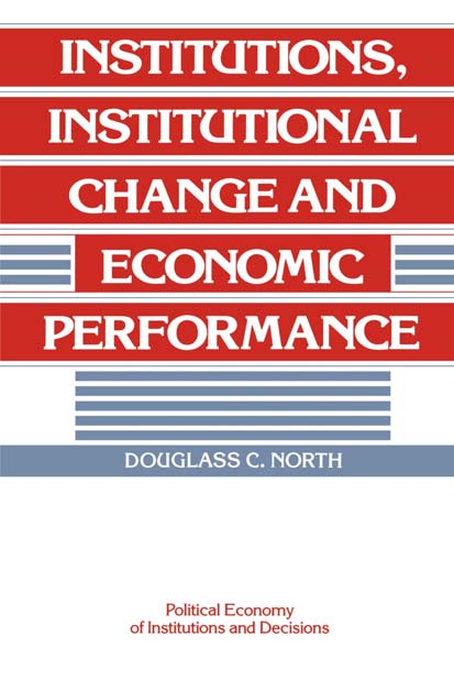 Douglass North Nobel (1993) Πώς οι θεσμοί επηρεάζουν την ανθρώπινη συμπεριφορά; Διαχρονικά Ανάπτυξη στασιμότητα Θεσμοί: περιορισμοί κατασκευασμένοι από τους ανθρώπους με σκοπό να
