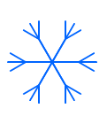 Νιφάδα χιονιού Στόχος : Σχεδιασµός µίας νιφάδας χιονιού µε χρήση νέων εντολών. Οδηγίες : ηµιούργησε το παραπάνω σχήµα µε χρήση των εντολών: 1.