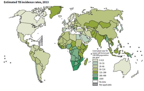 Φυματίωση 2013 9.000.000 ασθενείς 1.500.