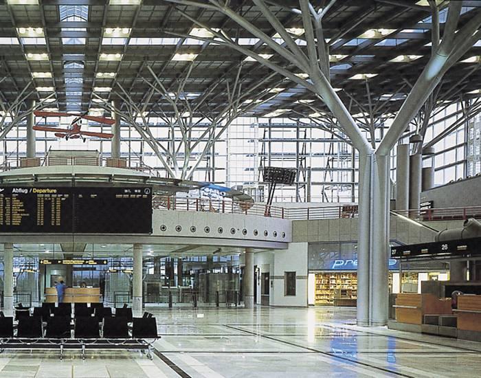 ΑΕΡΟΔΡΟΜΙΑ Stuttgart airport Architects: von Gerkan, Marg + Partner, Hamburg.