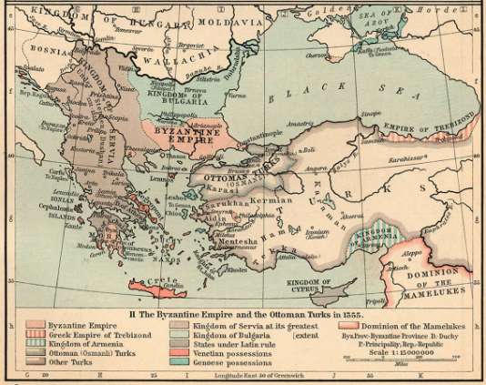Χάρτης 1 Χάρτης 1: Η Βυζαντινή Αυτοκρατορία