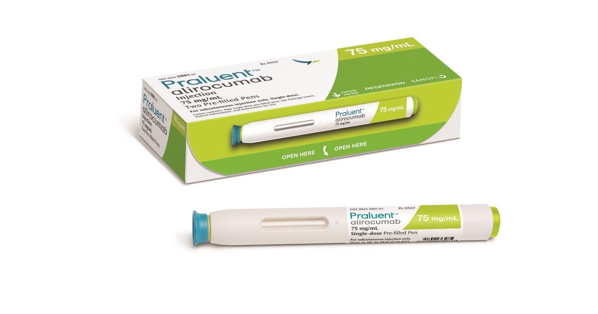 H evolocumab (Repatha) και alirocumab (Praluent) έλαβαν έγκριση (ΕΜΑ/FDA): 1) Ως συμπληρωματική θεραπεία της δίαιτας και μέγιστης ανεκτής δόσης στατίνης σε ασθενείς με ετερόζυγο FH που αδυνατούν να