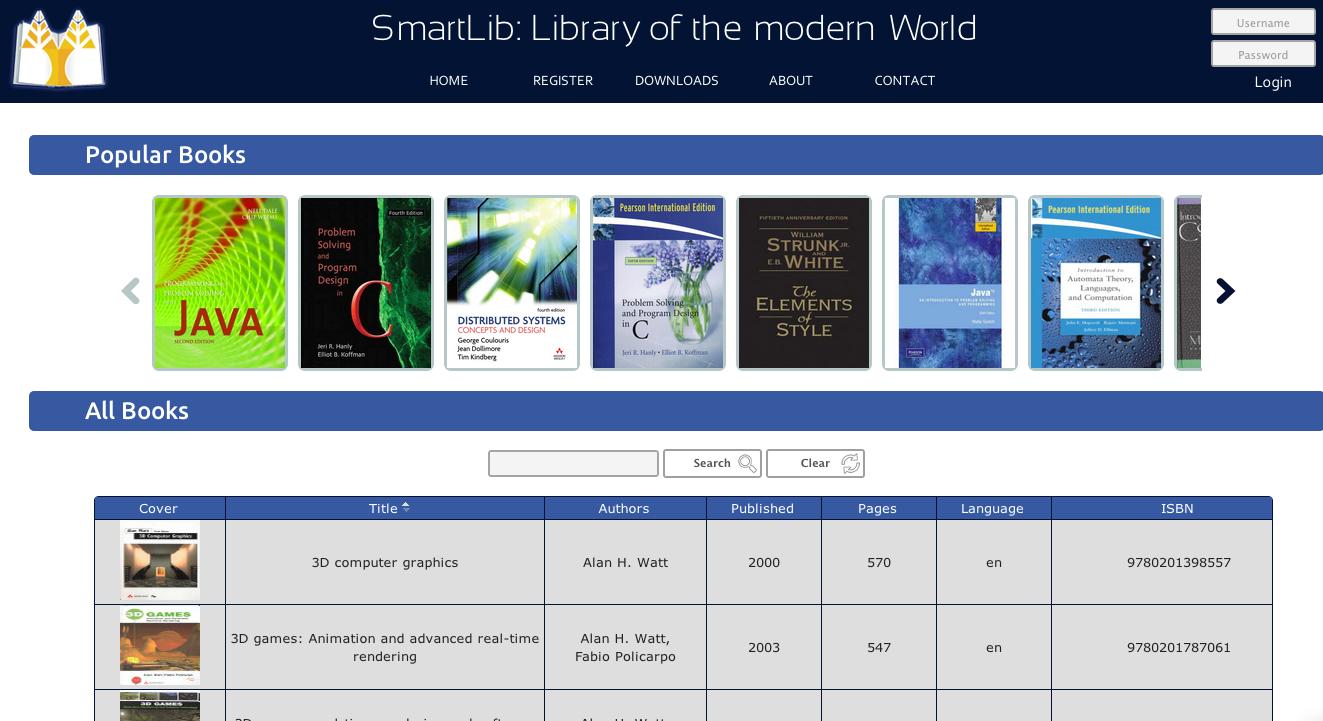 SmartLib: Νοητές Βιβλιοθήκες