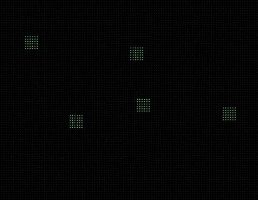 Παιχνίδι Νο5 - «τα μουσικά τετράγωνα» Αναβοσβήνουν τυχαία τετράγωνα (όχι τα ίδια) παράλληλα με μουσική. Παίχτες «ν» στο χαλί.