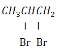 n = / ή 4x =, = 0,4 ή x = 0,1 Άρα η μάζα του CH CH CH Βr (Μ = 123) που αντέδρασε είναι m = n Μ ή m = 0,1mol 123 = 12,3 g β. η ποσότητα του O που απαιτείται για την καύση είναι 5x mol,δηλαδή 0,5 mol.