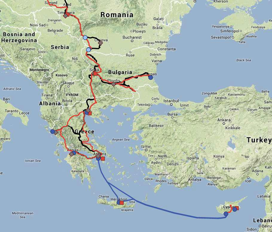 Κεντρικο ΔΔΜ Περιλαμβάνει: Δίκτυα (links & nodes) Διασυνοριακά