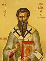 Saints and Feasts of the Week SAINT BASIL THE GREAT Saint Basil the Great was born about the end of the year 329 in Caesarea of Cappadocia.