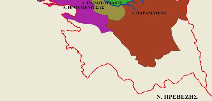 Χάρτης 2: Οι δήμοι που