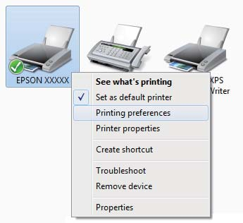Χρήση του προγράμματος οδήγησης του εκτυπωτή (Windows) Χρήση του προγράμματος οδήγησης του εκτυπωτή (Windows) Εμφάνιση της οθόνης ρυθμίσεων Μπορείτε να μεταβείτε στο πρόγραμμα οδήγησης εκτυπωτή με