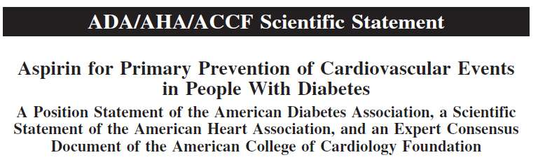reasonable for those at increased CVD risk (>10%) but not increased risk for bleeding (most men >50 y and women > 60 y with 1 or more major risk factors not
