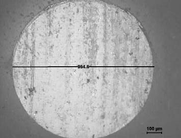 Κεφάλαιο 7: Επικαλύψεις WC 12Co επιφάνειας της επικάλυψης μετά το πείραμα τριβής (Σχήμα 7 14), δεν προέκυψε ξεκάθαρα σχηματισμένη πίστα τριβής.