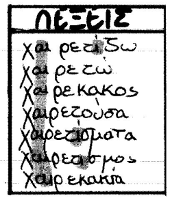 και χρήσιμες για το παιδί. Αυτό τις εικονοποιεί και φτιάχνει καρτέλες με τα παράγωγά τους. Αυτό βελτιώνει πολύ και την μνήμη των παιδιών.