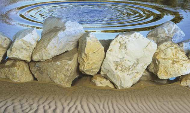 Čista, mineralna sestava plošč Multipor: apno, pesek, cement, voda, sredstvo za oblikovanje por.