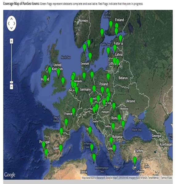 Ανταγωνιστικό έργο PanGeo Εnabling free and open access to geohazard information in support of GMES 2011-2014 Υπηρεσία Ενημέρωσης Γεωκινδύνων για