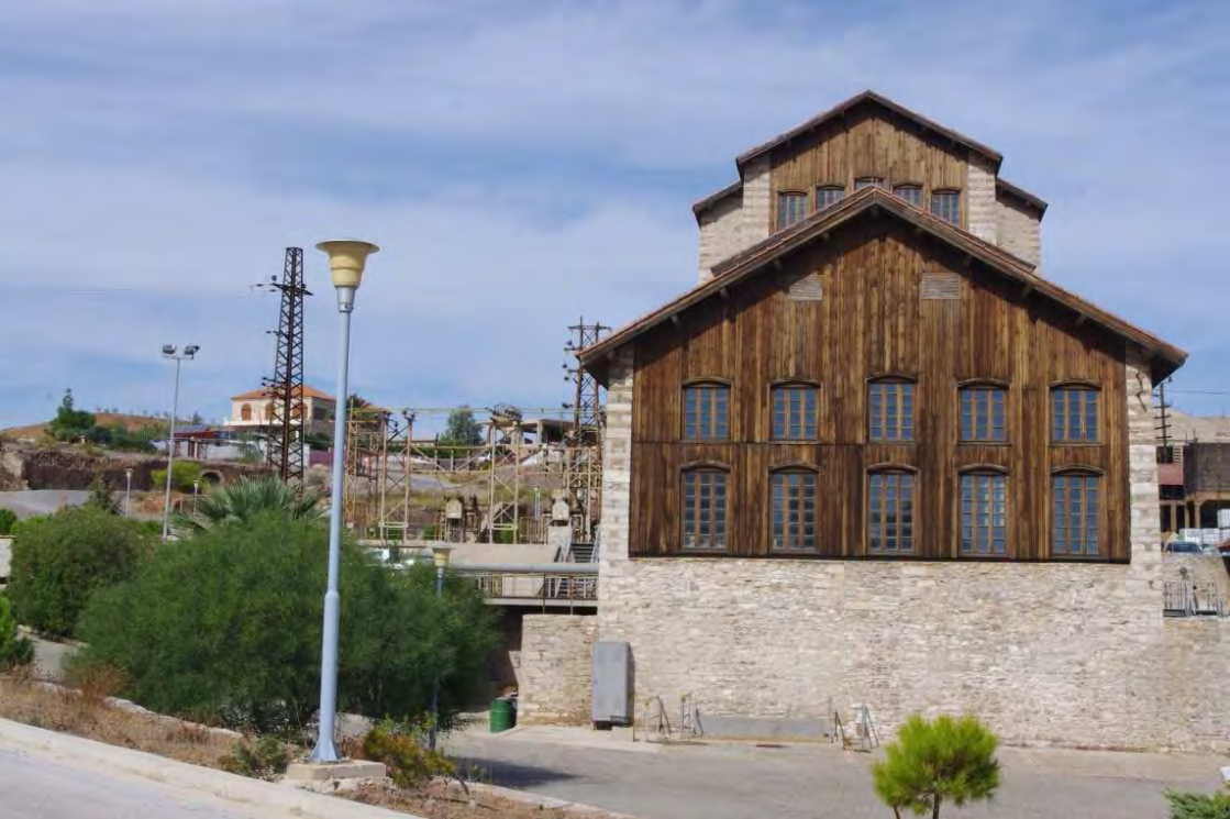 Προϋποθέσειςγια τη λειτουργία του: (1) η απορρύπανση του εργοστασίου (πρόγραμμα περιβαλλοντικής εξυγίανσης εδαφών: 2005-2008) (2) η