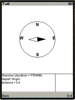 Εικόνα 47: Χρηστική όψη - Οθόνη Navigation Screen 2 (Turn-by-turn directions)