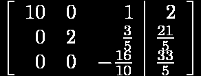 Παράδειγμα: απαλοιφής Gauss με α) μερική οδήγηση, και β ) οδήγηση.