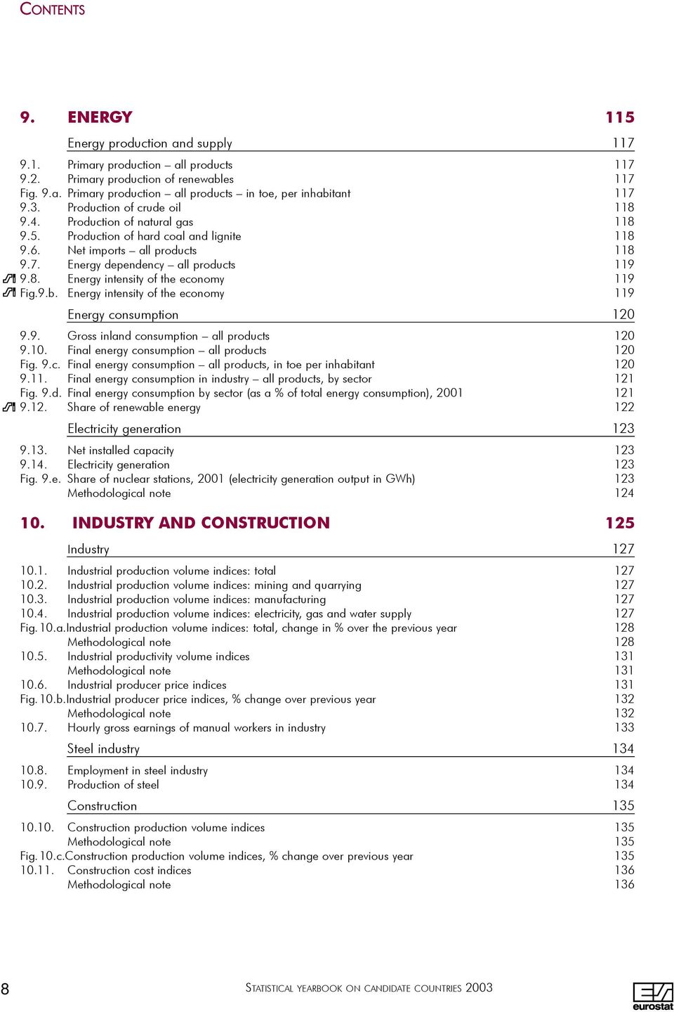 9.β. Ενεργψ ιντενσιτψ οφ τηε εχονοµψ 119 Ενεργψ χονσυµπτιον 120 9.9. Γροσσ ινλανδ χονσυµπτιον αλλ προδυχτσ 120 9.10. Φιναλ ενεργψ χονσυµπτιον αλλ προδυχτσ 120 Φιγ. 9.χ. Φιναλ ενεργψ χονσυµπτιον αλλ προδυχτσ, ιν τοε περ ινηαβιταντ 120 9.