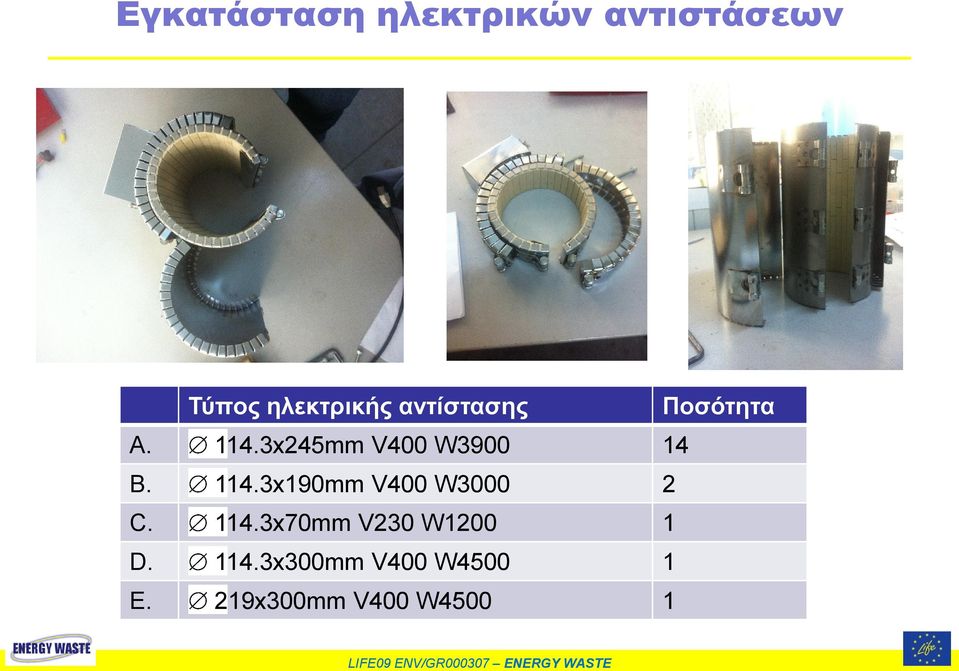 114.3x190mm V400 W3000 2 C. 114.