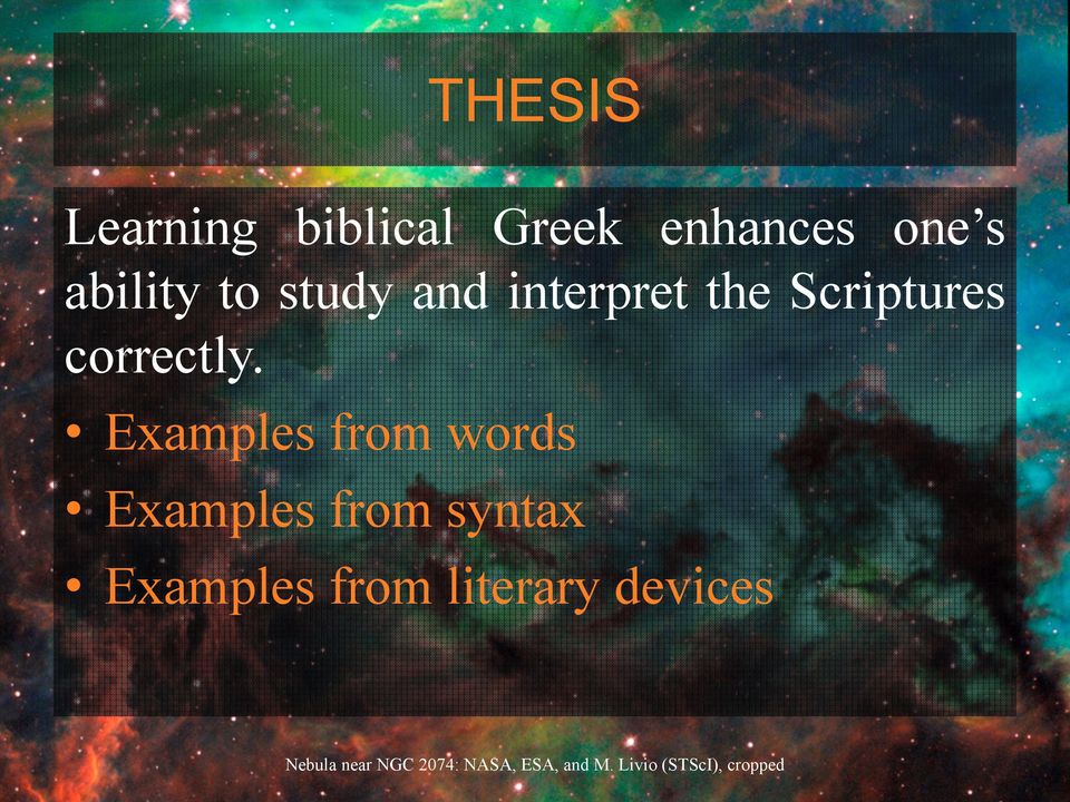Scriptures correctly.