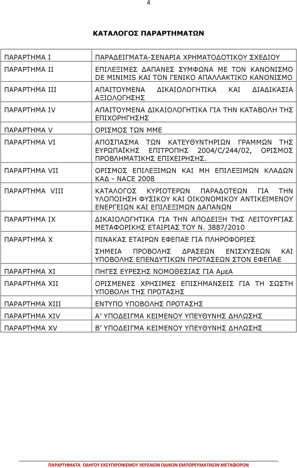 ΚΑΤΕΥΘΥΝΤΗΡΙΩΝ ΓΡΑΜΜΩΝ ΤΗΣ ΕΥΡΩΠΑΪΚΗΣ ΕΠΙΤΡΟΠΗΣ 2004/C/244/02, ΟΡΙΣΜΟΣ ΠΡΟΒΛΗΜΑΤΙΚΗΣ ΕΠΙΧΕΙΡΗΣΗΣ.