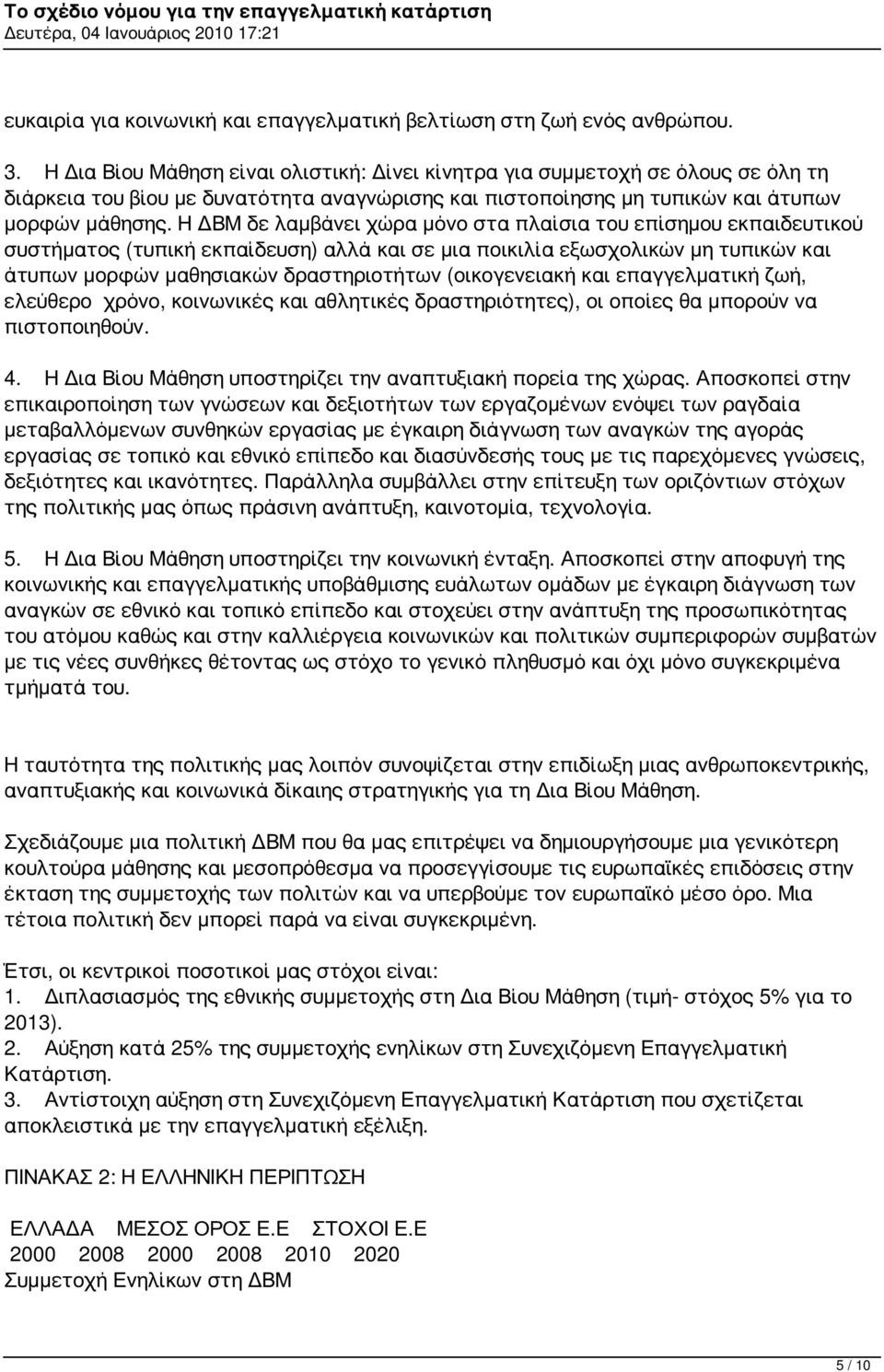 Η ΔΒΜ δε λαμβάνει χώρα μόνο στα πλαίσια του επίσημου εκπαιδευτικού συστήματος (τυπική εκπαίδευση) αλλά και σε μια ποικιλία εξωσχολικών μη τυπικών και άτυπων μορφών μαθησιακών δραστηριοτήτων