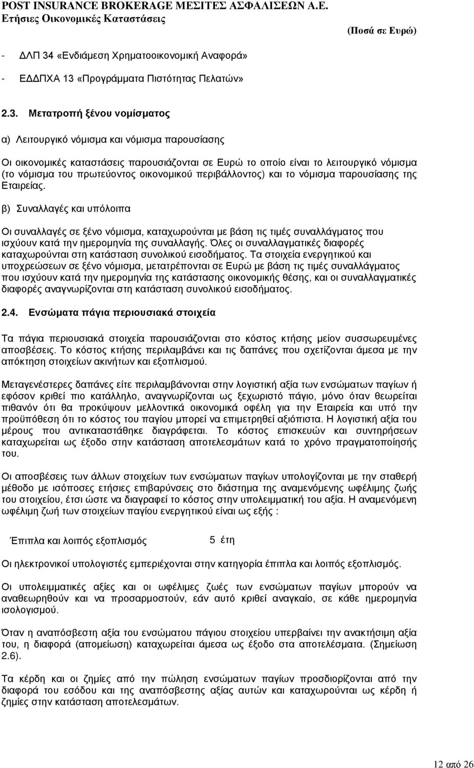 «Προγράμματα Πιστότητας Πελατών» 2.3.