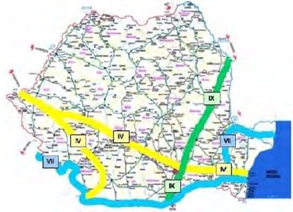 Drumurile europene importante care străbat regiunea sunt: București Bacău Roman Suceava - Siret (punct de control și trecere a frontierei) drumul european E85 Suceava - Vatra Dornei - Dej (E58) care
