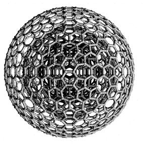 Nanomateriály a ich interakcia s biosystémami Na obrázku 4.12 sú znázornené štruktúry ďalších uhlíkových fullerénov. Niektoré fullerény sú relatívne dobre rozpustné v organických rozpúšťadlách.