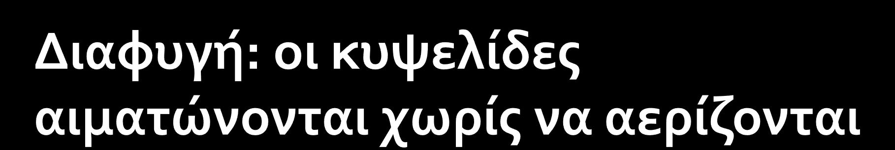 Παθολογικό διαφυγό: το ςϑνδρομο αναπνευςτικόσ δυςχϋρειασ του νεογνοϑ, η γενικευμϋνη υποξαιμύα οδηγεύ ςε ςυςτολό των