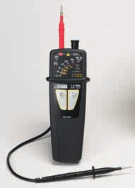 Testere şi multimetre Testere şi detectoare de tensiune (VAT/DDT) > C.A 740N & C.A 760N Conform Ediţiei a 2-a a stanrdului CEI61243-3 Răspunde exigenţelor stanrdului EN50110-1 l l C.
