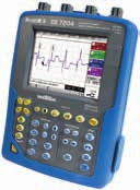 Testere şi multimetre Osciloscoape portabile gama SCOPIX Modelele OX7202 şi OX7204 propun o bandă de trecere de 200 MHz, salvarea pe card SD amovibil şi un nou ecran TFT.