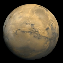 Άρης Άρης Απόσταση από τη Γη: Ελάχιστη: 55,7 εκατομμύρια km Μέγιστη: 399 εκατομμύρια km Μάζα: 0,107 φορές της γήινης Διάμετρος: 6.