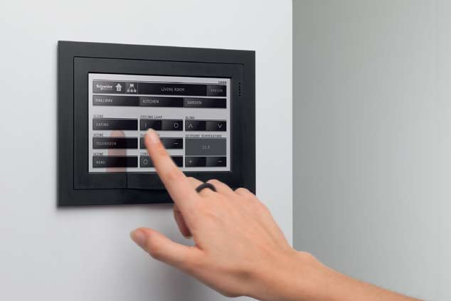 Έξυπνο σπίτι με KNX! ολοκληρωμένο σύστημα TouchPanel 7" Διαχειριστείτε κεντρικά όλες τις λειτουργίες του σπιτιού.