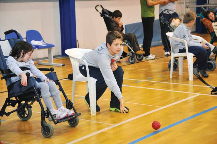 Boccia Για 5η χρονιά όμως, θα συνεργαστούμε και με τη Εταιρεία Προστασίας Σπαστικών, για να γνωριμίσουμε το Παραολυμπιακό