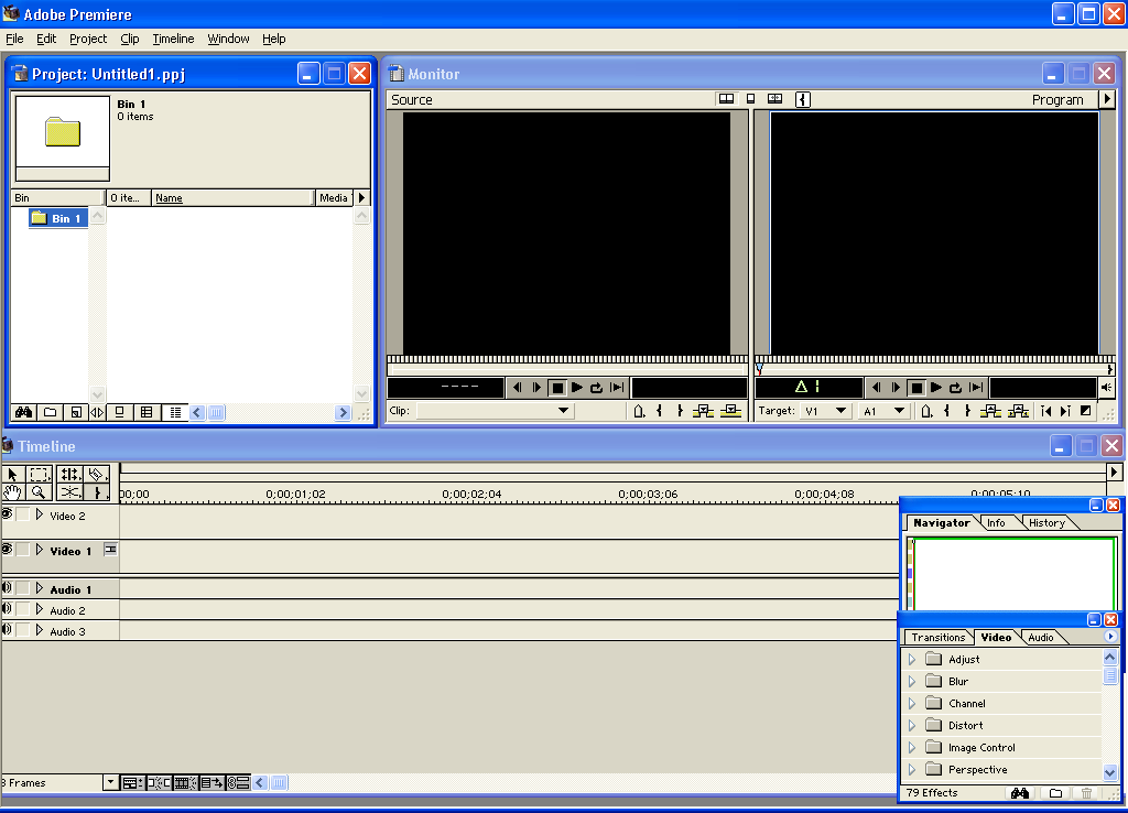 ADOBE PREMIERE Το Adobe Premiere είναι το πιο δηµοφιλές πρόγραµµα επεξεργασίας video στην Ελλάδα και το Εξωτερικό.