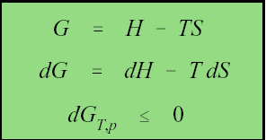 Gibbs-ova energija Ako se sistem nalazi u sudu otvorenom prema okolini (ali u kome je količina supstancije konstantna) i ako je okružen toplotnim rezervoarom beskonačno velikog toplotnog kapaciteta