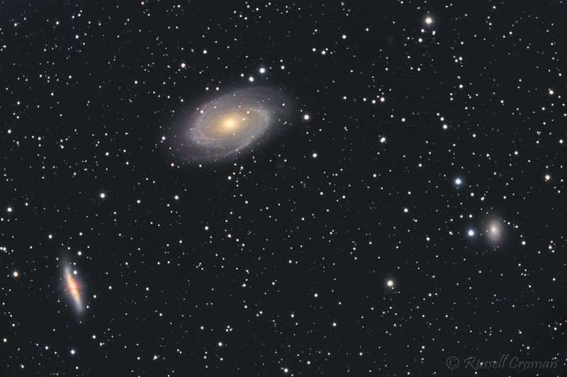 NGC 2903, Σπειροειδής, τύπου Sb, Mag 8.9, 20 εκ. ε.φ. Abell 1367, Οµάδα γαλαξιών ορατή από 15. 2-3 γαλαξίες ορατοί µε 10. 270 εκ.ε.φ. ΜΕΓΑΛΗ ΑΡΚΤΟΣ Hickson 44, NGC 3190-93-85-87, Arp 316, 52 εκ. ε.φ. Arp 94, NGC 3227(10.