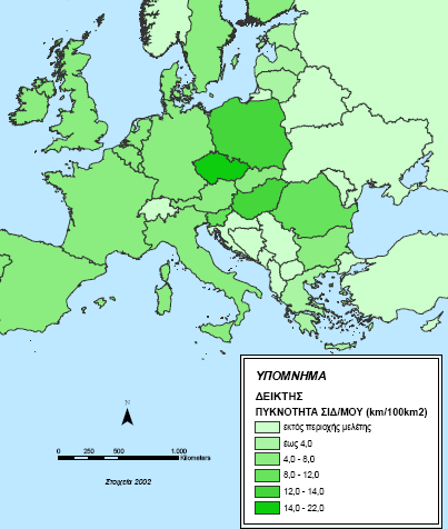 Πηγή: Προσαρμογή από Eurostat (http://epp.eurostat.ec.europa.eu/portal/page/portal/statistics/search_database πρόσβαση στις 26/08/2009) και CIA, The World Factbook (https://www.cia.