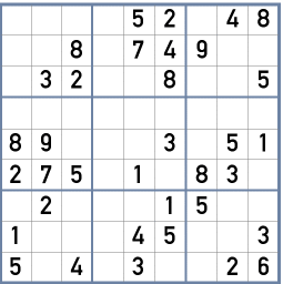 Πολυδιάστατοι πίνακες Παράδειγμα: Sudoku Πώς αναπαριστάται η διπλανή