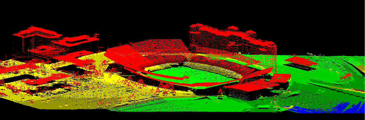 Νέφος σημείωναπό LiDAR Εικόνα 20. α.